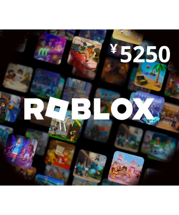 Roblox Game eCard JPY 5250 JP Key 